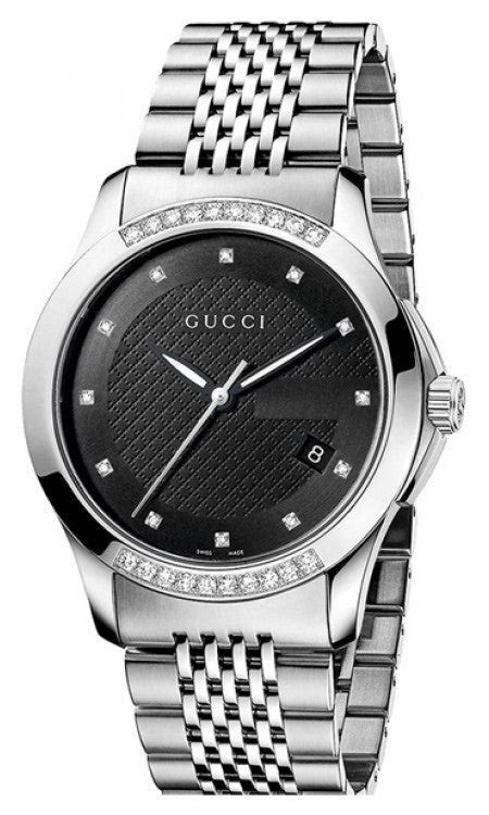 gucci 126.4 diamond|Gucci watches for women.